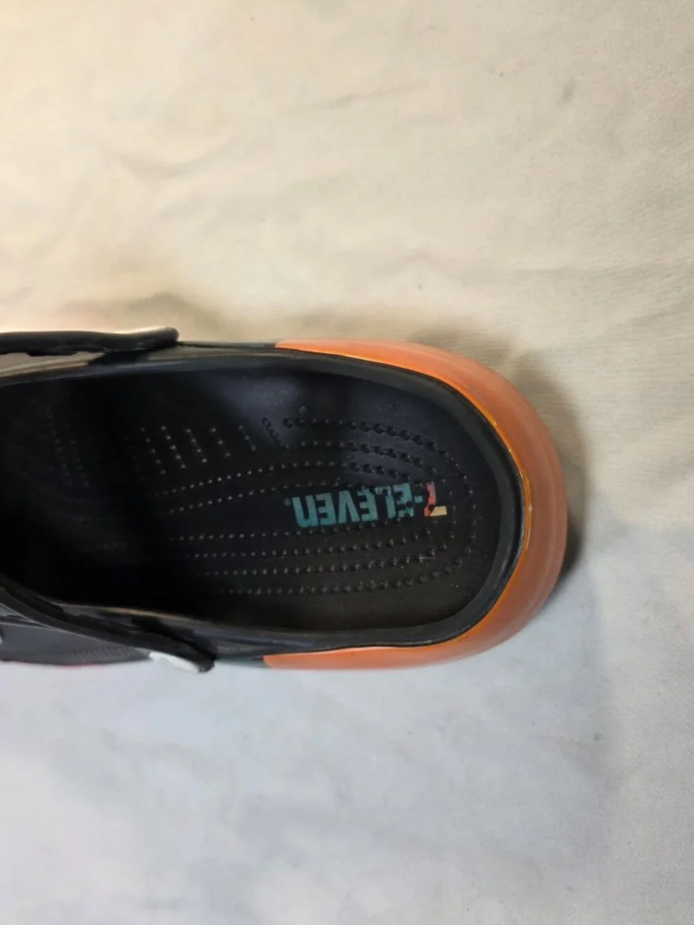 Crocs Classic 7-Eleven Sandals Black Orange Green Red 7-11 Men's Size 13